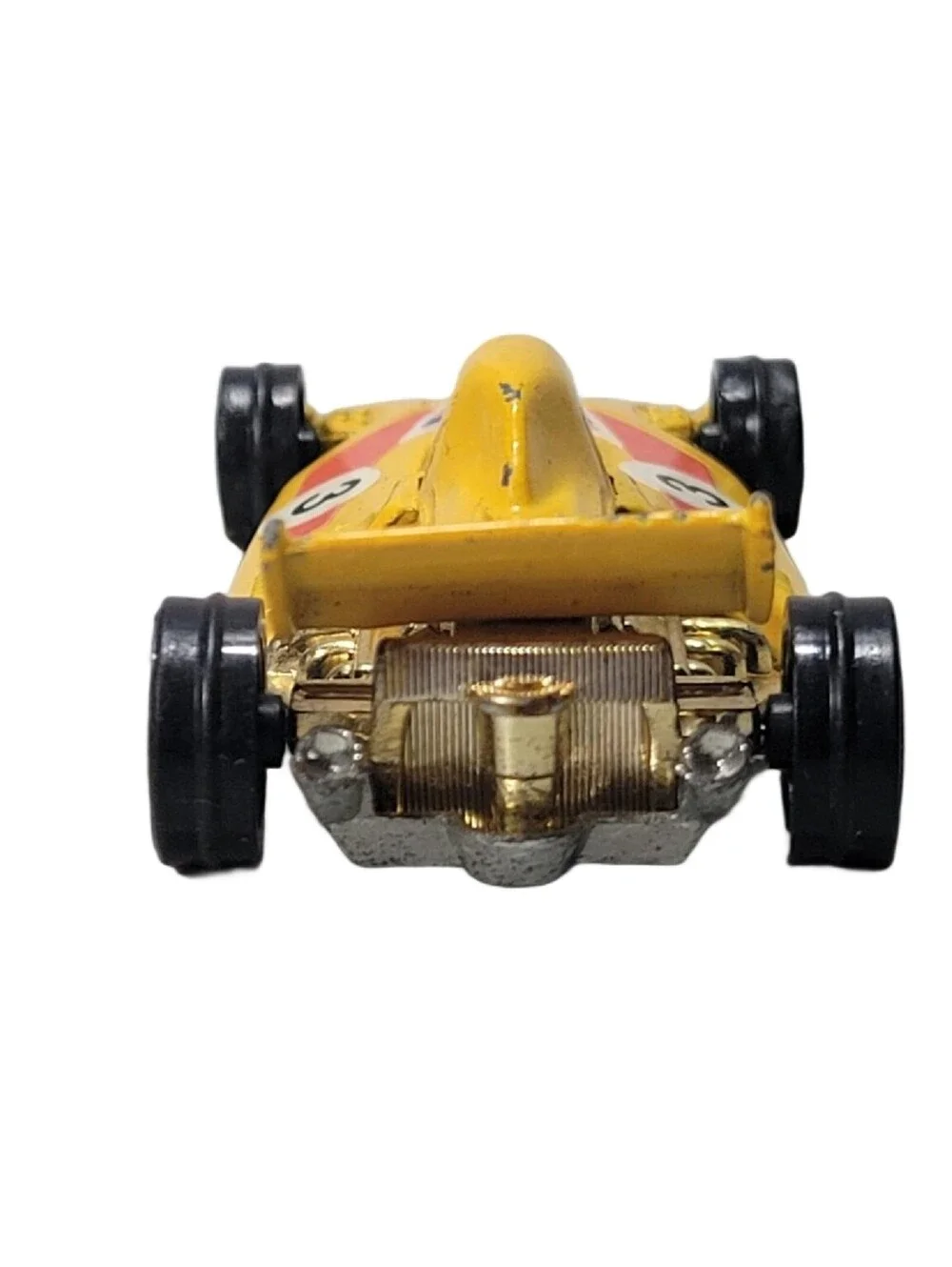 Vintage Corgi Juniors Formula 1 Racer #3 Yellow 1973 Made in Great Britain